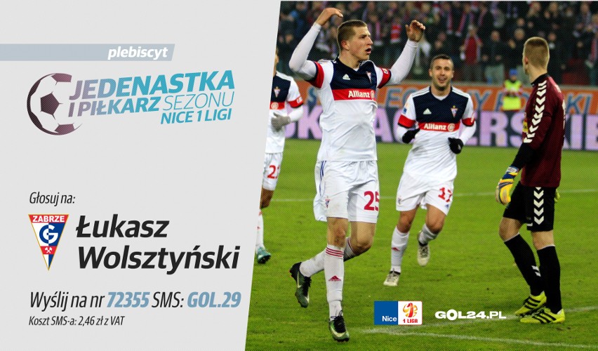 Plebiscyt "Jedenastka sezonu Nice 1 Ligi" - PRAWY POMOCNIK: Łukasz Wolsztyński [WYWIAD]