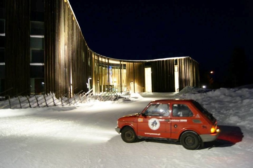 Fiatem 126p na mroźny Nordcapp. Śnieżne przygody małżeństwa z Bytowa
