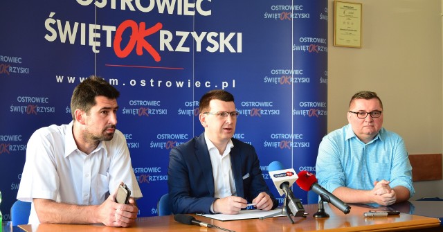 Od lewej: Grzegorz Szymański, Jarosław Górczyński i Ma-riusz Rokita 