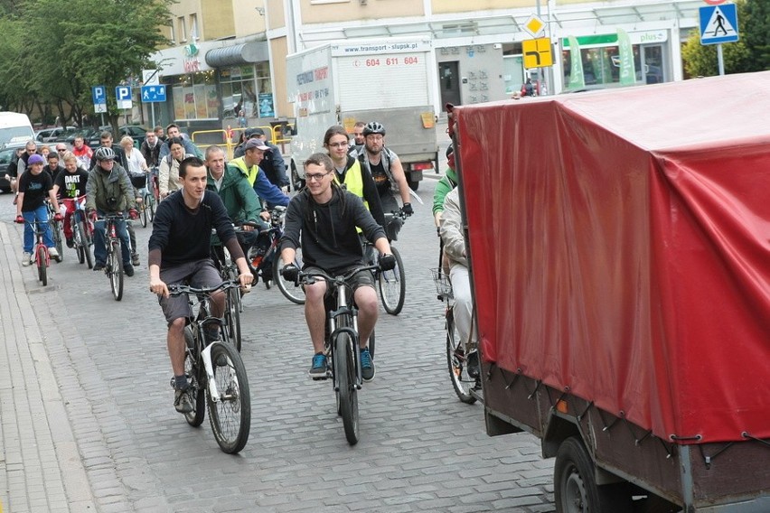 Parada rowerowa w Słupsku