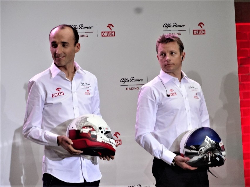 Robert Kubica, Kimi Räikkönen i Antonio Giovinazzi...