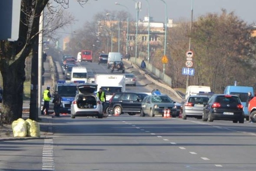 Potrącenie rowerzysty na Lubelskiej w Radomiu.