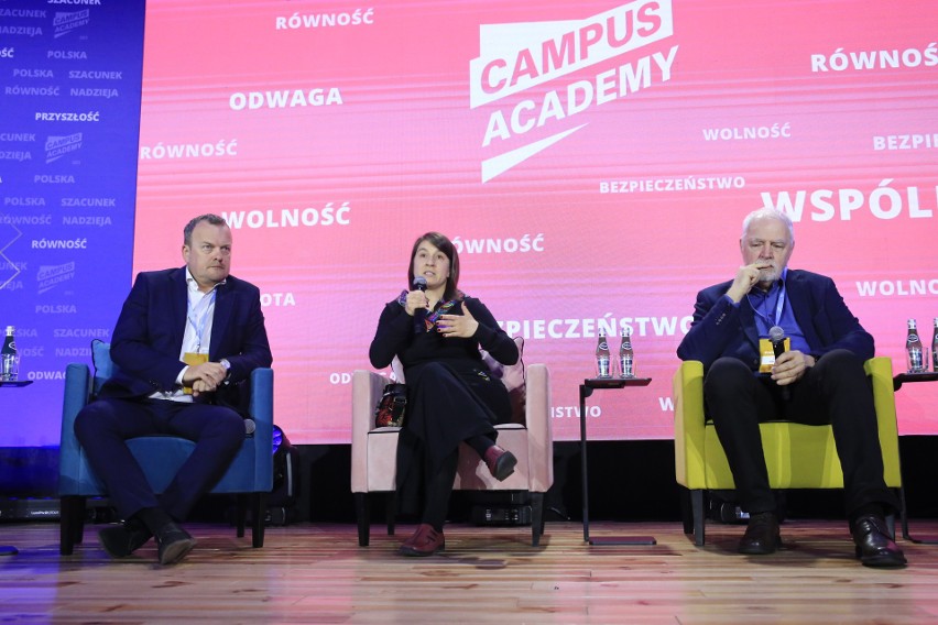 Debata o przyszłości Śląska na Campus Academy w Sosnowcu.