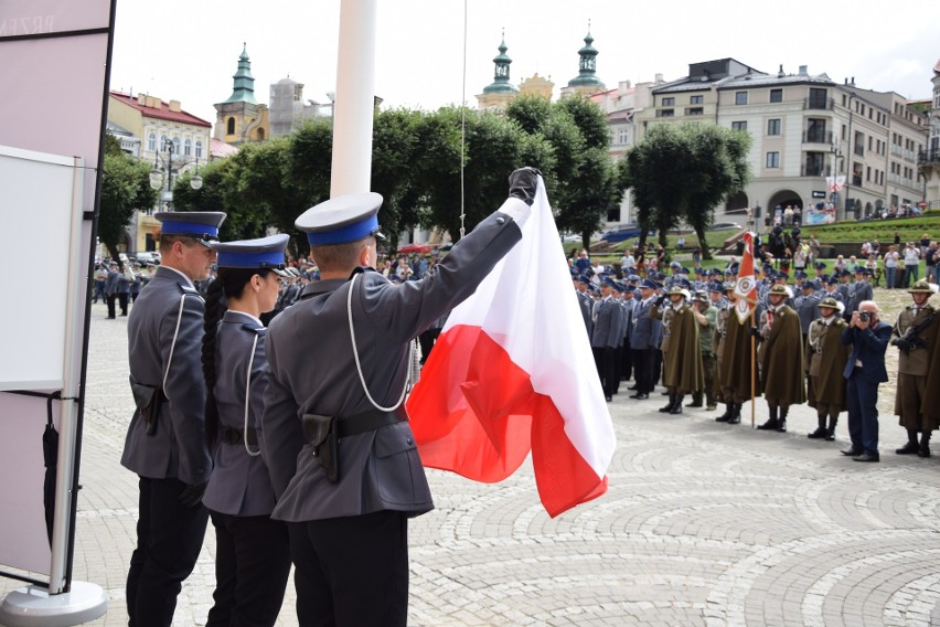 Wojewódzki Obchody Święta Policji w Przemyślu.