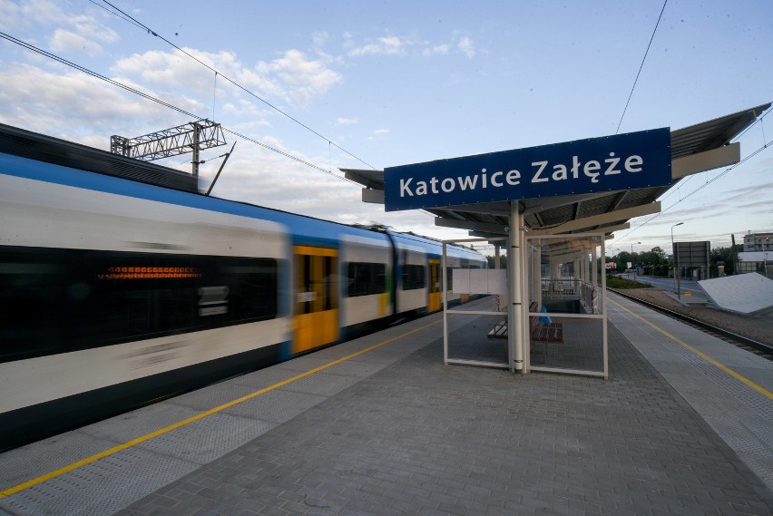 Dworzec PKP w Załężu w Katowicach