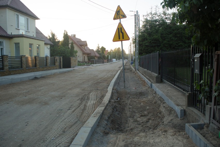 Remont drogi w Horodnianach dalej trwa. (Zdjęcie z czerwca...