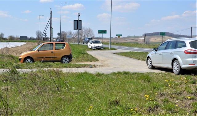 Miejsce przyszłego park and ride przy ulicy Krakowskiej