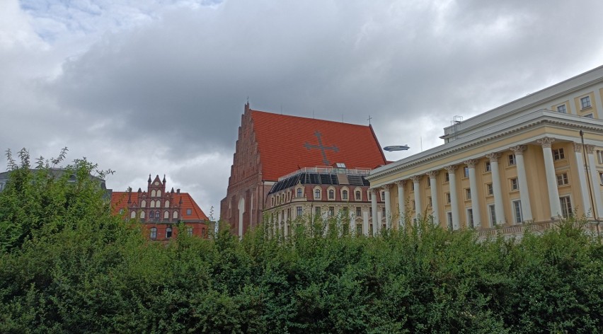 Sterowiec nad Wrocławiem 2.08.2021