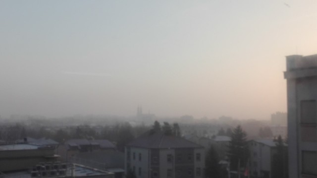 Smog w Radomiu.