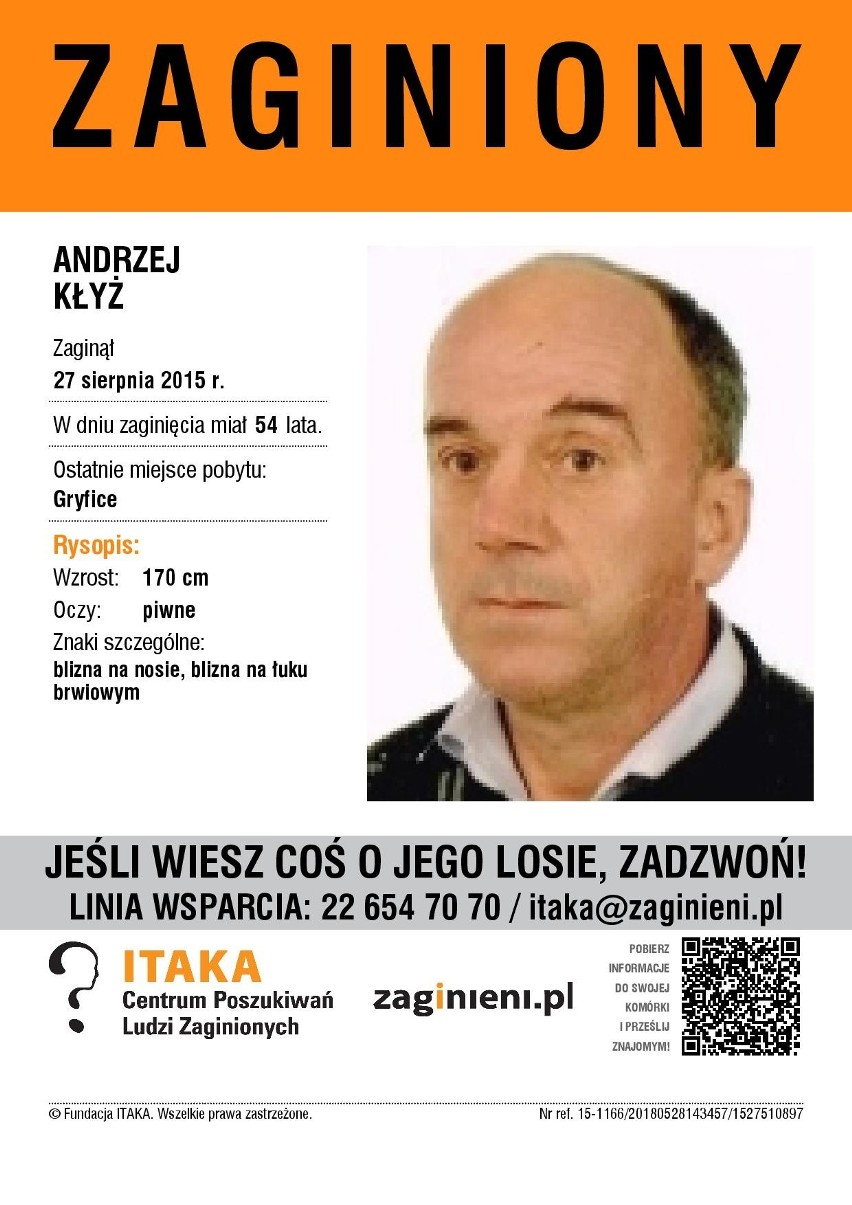 Czy widziałeś tę osobę lub masz jakieś informacje na jej...