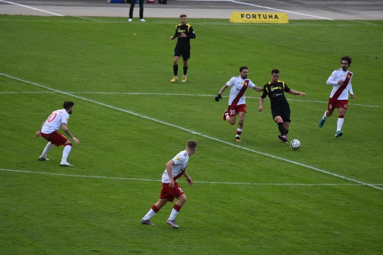 GKS Jastrzębie wyszarpał remis w Łodzi.