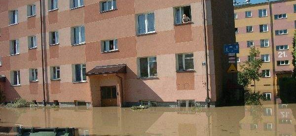 Powódź zalała już jedna trzecią Jasła.