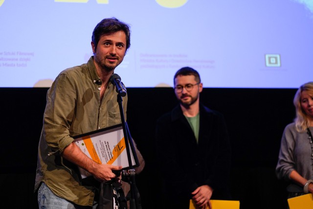 Maciej Jankowski, laureat wyróżnienia jury głównego konkursu Authors Spotlight oraz Nagrody Publiczności za etiudę „Warzywa i owoce”