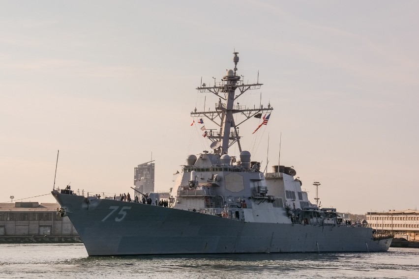 USS Donald Cook w Gdyni