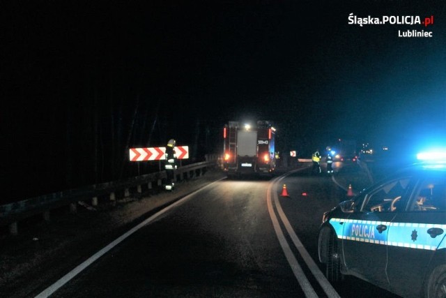 Kolejny wypadek na drodze wojewódzkiej w Woźnikach