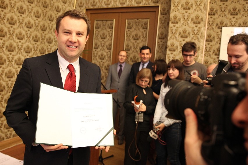 Arkadiusz Wiśniewski został zaprzysiężony na prezydenta...