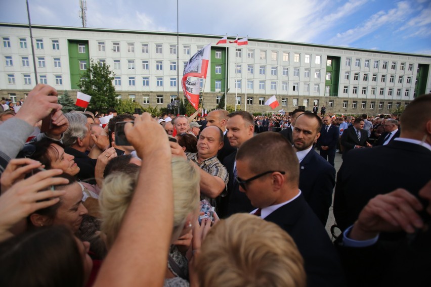 7.06.2017: prezydent RP Andrzej Duda odwiedził Gliwice