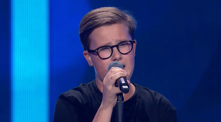 Antek Szydłowski w programie The Voice Kids