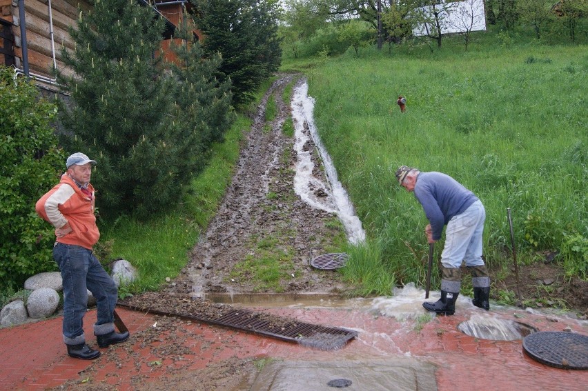 Powódź w powiecie nowotarskim [ZDJĘCIA, WIDEO]