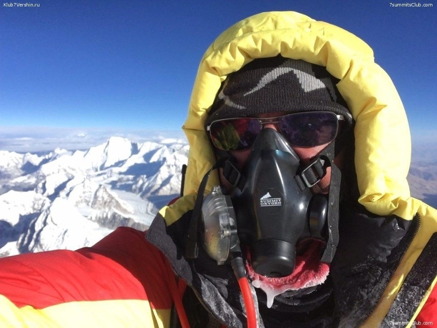 Kielecki przedsiębiorca i społecznik Kamil Suchański zdobył Mount Everest