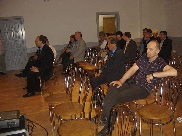 W spotkaniu z burmistrzem Łap wzięli udział radni oraz kierownicy gminnych jednostek. Wyborcy zawiedli