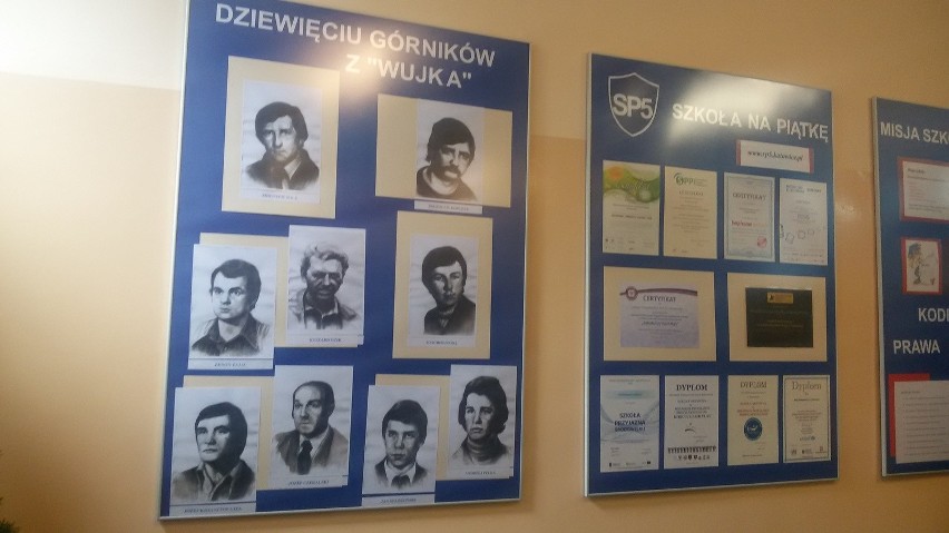 Szkoła Podstawowa nr 5 w Katowicach przyjęła imię Dziewięciu...