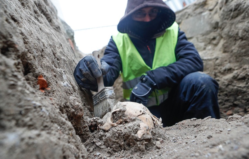 Odkrycie archeologów na ul. 3 Maja w Rzeszowie.