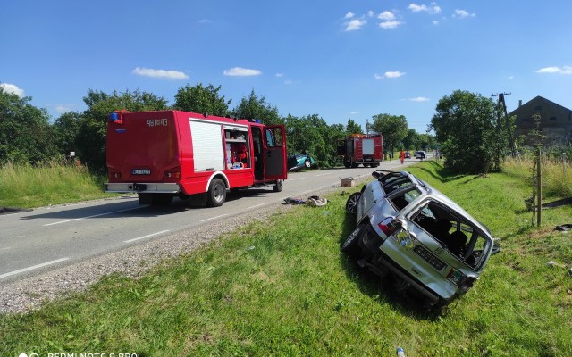 Do wypadku doszło w niedzielę po południu na drodze krajowej numer 79 w miejscowości Daniszów koło Lipska.