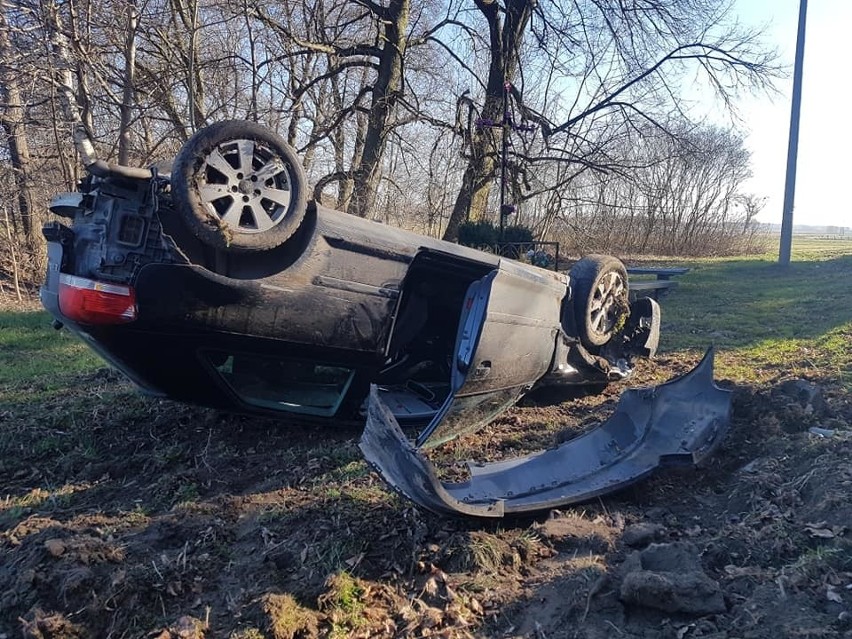 Dziś rano w Obórzni (gmina Łabiszyn) doszło do wypadku....