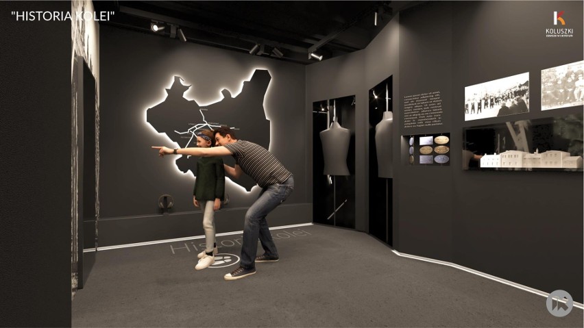 Koluszkowskie muzeum będzie multimedialne. Oferowane w nim atrakcje można zobaczyć na wizualizacjach