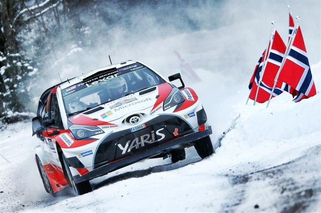 Jari-Matti Latvala wygrał Rajd Szwecji, drugą rundę Rajdowych Mistrzostw Świata. Jest to pierwsze zwycięstwo Toyoty w rajdzie FIA WRC od Rajdu Chin w 1999 roku i 44. wygrany rajd mistrzowskiego cyklu w historii marki. Fot. Toyota