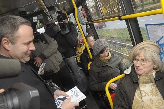 - Największą uciążliwość komunikacyjną stanowi połączenie z Fordonem - mówiła wczoraj Rafałowi Bruskiemu Krystyna Tietze