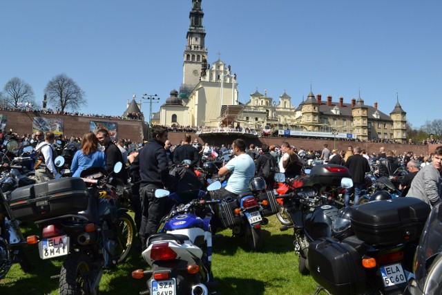 Motocyklowy Zlot Gwiaździsty na Jasnej Górze