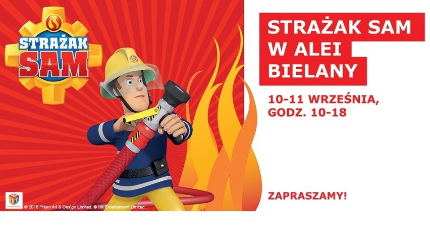 Strażak Sam w Alei Bielany