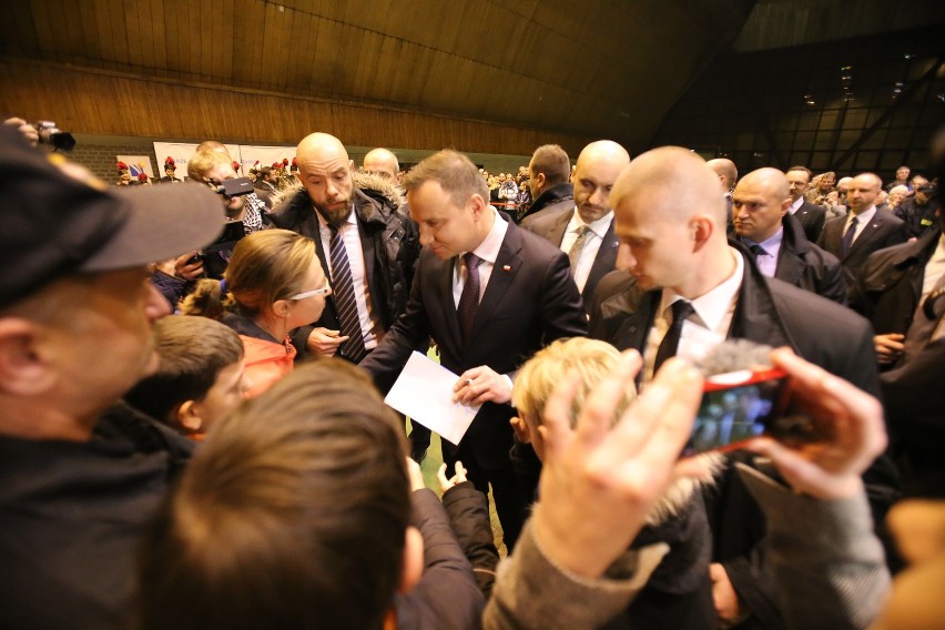 Prezydent Andrzej Duda w Zabrzu