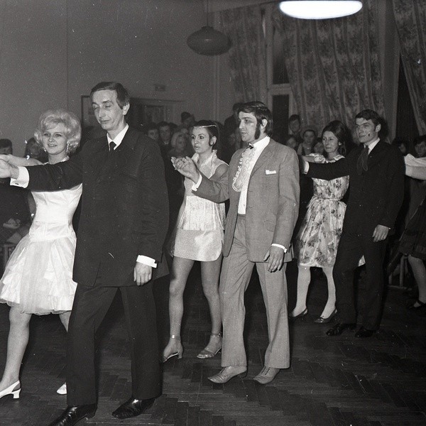 Turniej tańca w miasteckim domu kultury w 1970 roku