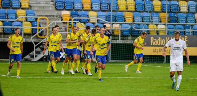 Arka Gdynia - Puszcza Niepołomice 3:2 (1:0)