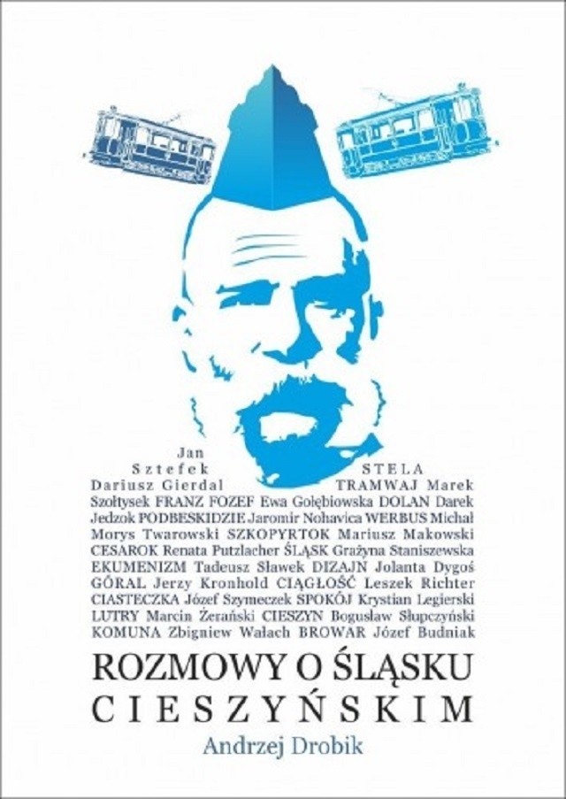 Wstępny projekt okładki książki "Rozmowy o Śląsku Cieszyńskim"