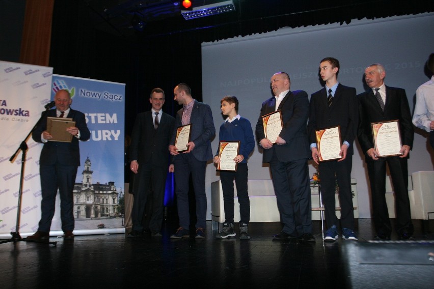 Najpopularniejsi Sportowcy Sądecczyzny, Ziemi Limanowskiej i Gorlickiej w 2015 roku wybrani [FOTO, W