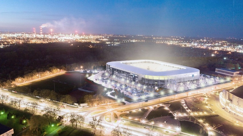 Projekt stadionu Wisły Płock