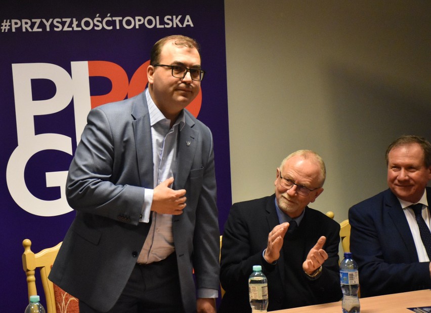 Andrzej Jaworski spotkał się z sympatykami PiS w Malborku