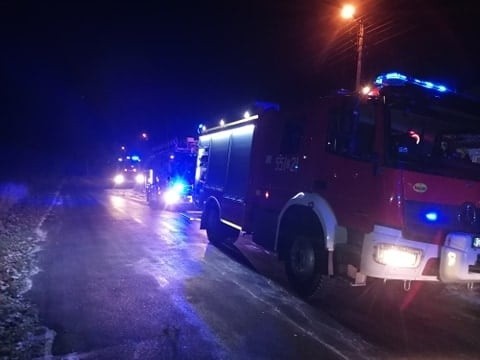 Do zadymienia w jednym z mieszkań doszło w czwartek w godzinach wieczornych w miejscowości Borkowo w gminie Połczyn-Zdrój.