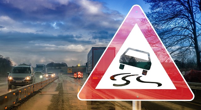 Ostrzeżenie o utrudnieniach na drogach obowiązuje na terenie całej Wielkopolski