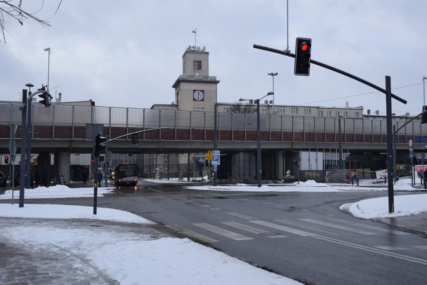 Warunki na chorzowskich drogach 3 stycznia 2019