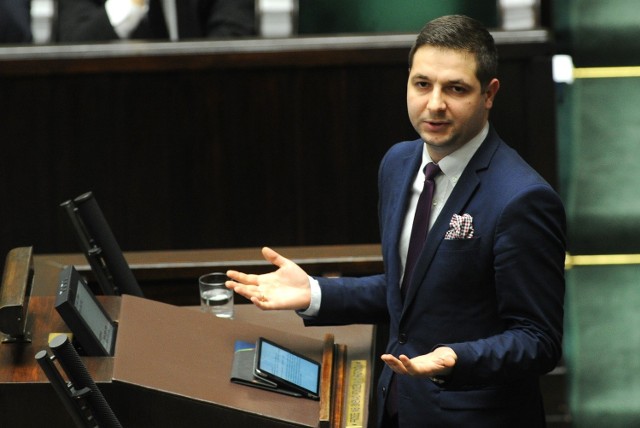 Patryk Jaki, wiceministra sprawiedliwości.