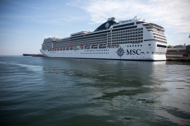 MSC "Magnifica" w Gdyni