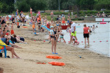 Tłumy na Dojlidach! Oprócz plażowania można było posłuchać klubowej muzyki na żywo