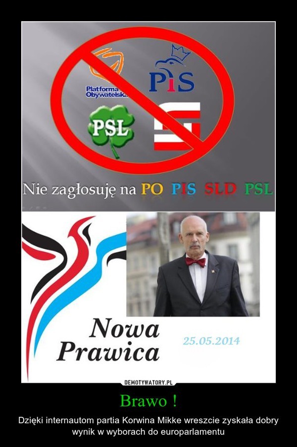 Eurowybory 2014 na demotywatorach: Zobacz jak zareagował...