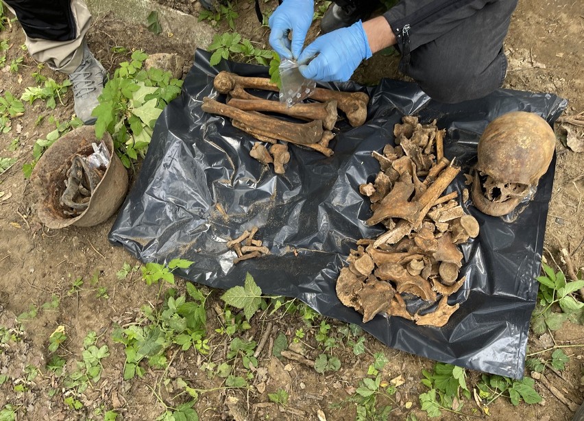 W Siadle Górnym odnaleziono szczątki niemieckich żołnierzy.