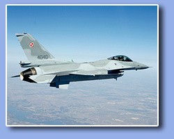 Takie samoloty łatają nad Głogowem, to F-16